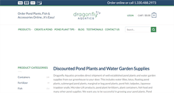 Desktop Screenshot of dragonflyaquatics.com